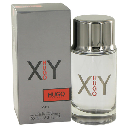 Hugo XY by Hugo Boss Eau De Toilette Spray 3.4 oz for Men - Fragrance Spice
