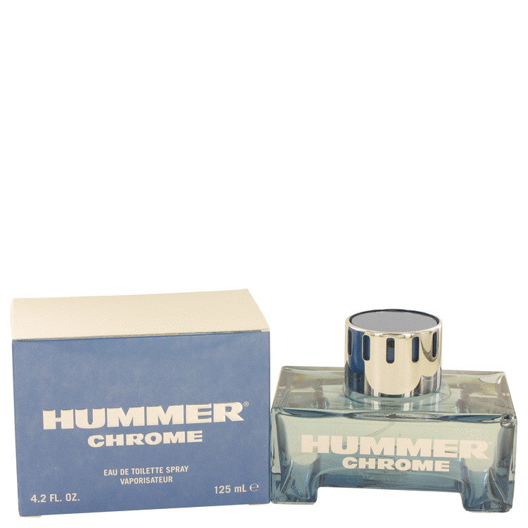 Hummer Chrome by Hummer Eau De Toilette Spray 4.2 oz for Men - Fragrance Spice