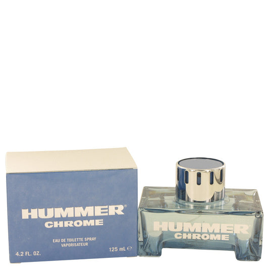 Hummer Chrome by Hummer Eau De Toilette Spray 4.2 oz for Men - Fragrance Spice