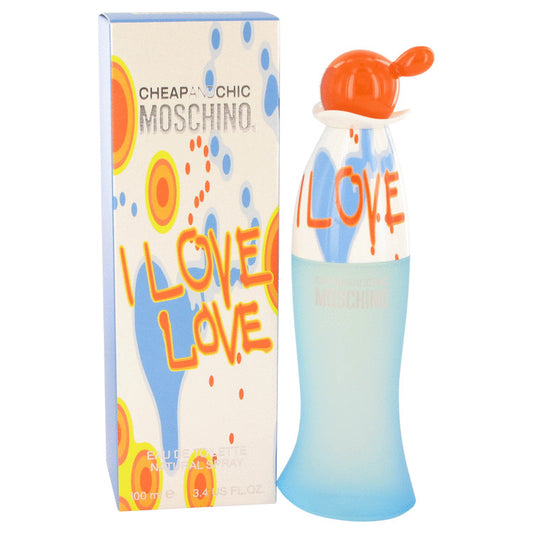 I Love Love by Moschino Eau De Toilette Spray 3.4 oz for Women - Fragrance Spice