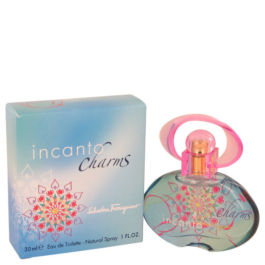 Incanto Charms by Salvatore Ferragamo Eau De Toilette Spray 1 oz - Fragrance Spice