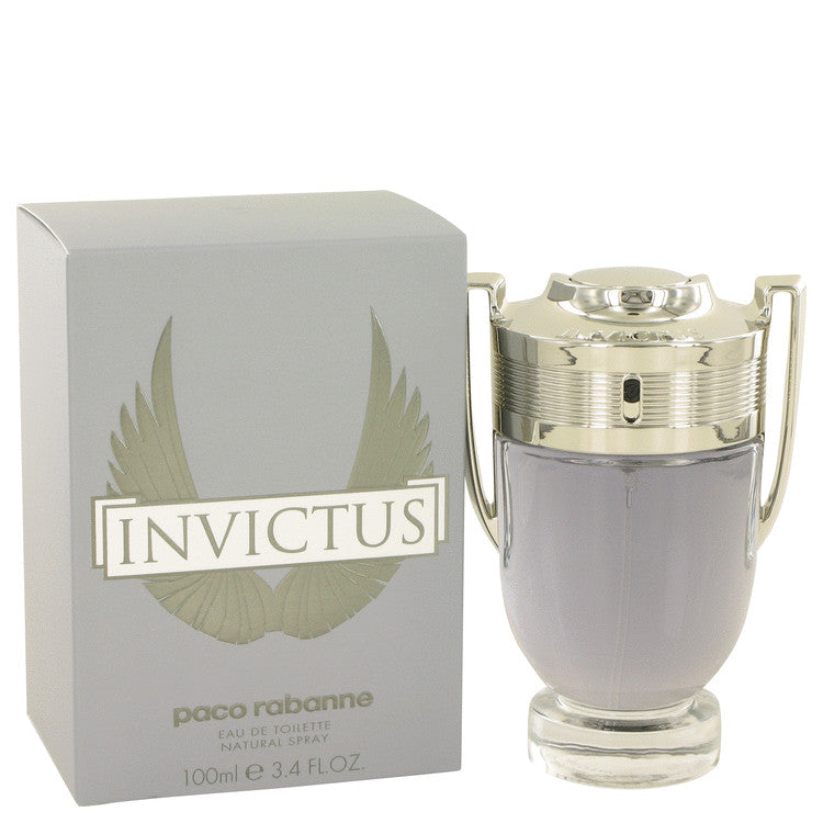 Invictus by Paco Rabanne Eau De Toilette Spray 3.4 oz for Men - Fragrance Spice