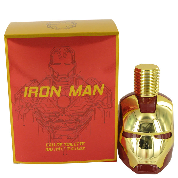 Iron Man by Marvel Eau De Toilette Spray 3.4 oz for Men - Fragrance Spice
