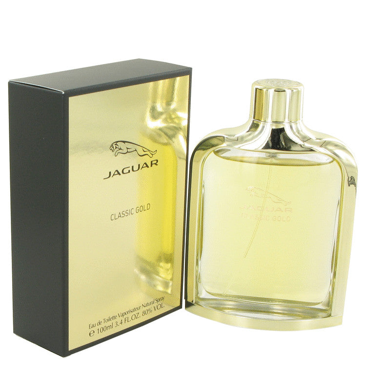 Jaguar Classic Gold by Jaguar Eau De Toilette Spray 3.4 oz for Men - Fragrance Spice