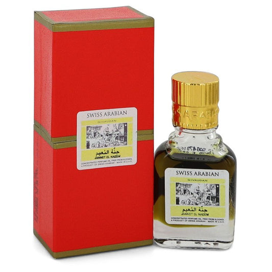 Jannet El Naeem by Swiss Arabian Concentrated Perfume Oil Free From Alcohol (Unisex) .30 oz for Women - Fragrance Spice