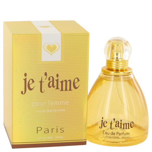 Je T'aime by YZY Perfume Eau De Parfum Spray 3.3 oz - Fragrance Spice
