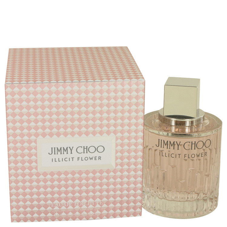 Jimmy Choo Illicit Flower by Jimmy Choo Eau De Toilette Spray 3.3 oz for Women - Fragrance Spice