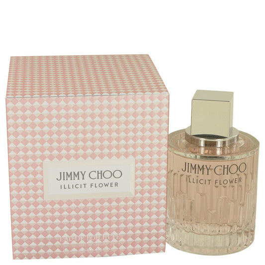 Jimmy Choo Illicit Flower by Jimmy Choo Eau De Toilette Spray 3.3 oz for Women - Fragrance Spice