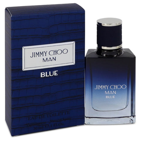 Jimmy Choo Man Blue by Jimmy Choo Eau De Toilette Spray 1 oz for Men - Fragrance Spice