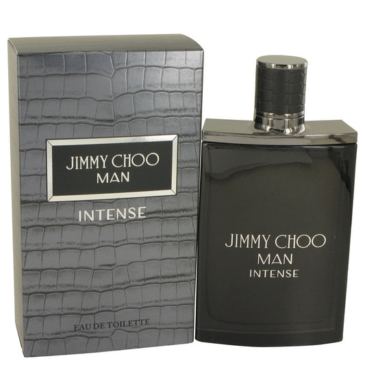 Jimmy Choo Man Intense by Jimmy Choo Eau De Toilette Spray 3.3 oz for Men - Fragrance Spice