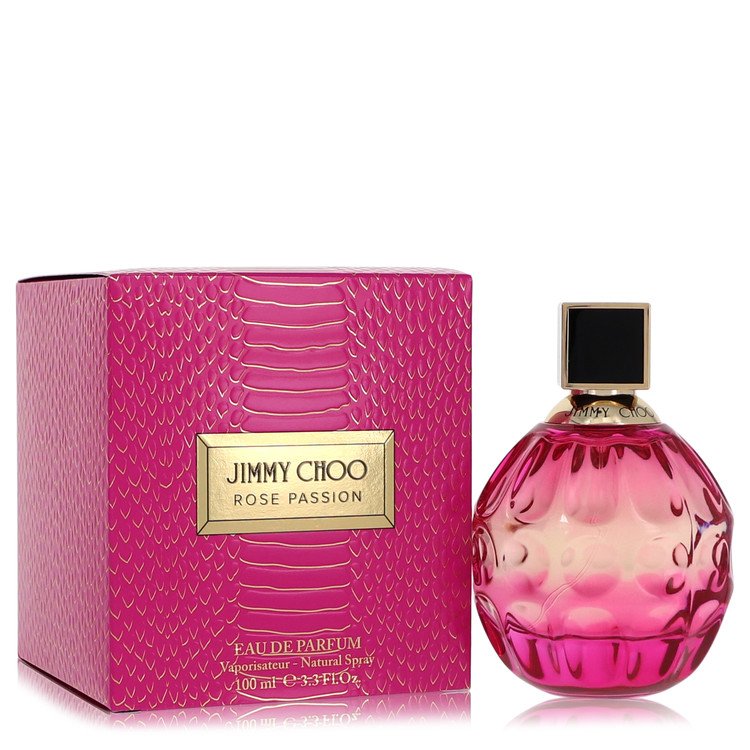 Jimmy Choo Rose Passion by Jimmy Choo Eau De Parfum Spray 3.3 oz for Women - Fragrance Spice