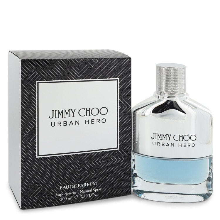 Jimmy Choo Urban Hero by Jimmy Choo Eau De Parfum Spray 3.3 oz for Men - Fragrance Spice