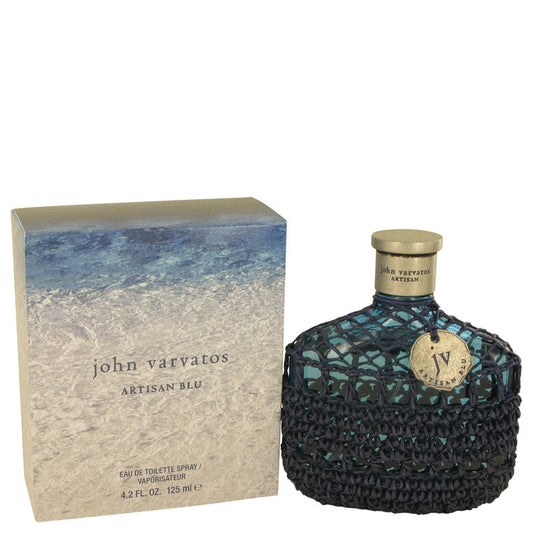 John Varvatos Artisan Blu by John Varvatos Eau De Toilette Spray 4.2 oz for Men - Fragrance Spice