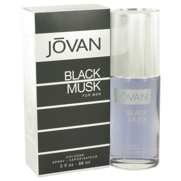 Jovan Black Musk by Jovan Cologne Spray 3 oz for Men - Fragrance Spice