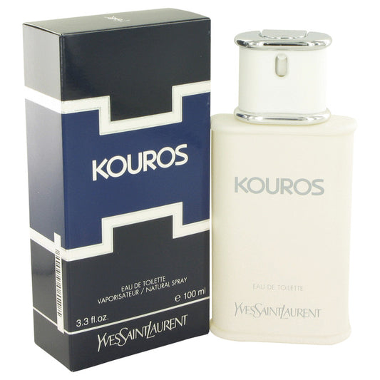 KOUROS by Yves Saint Laurent Eau De Toilette Spray 3.4 oz for Men - Fragrance Spice