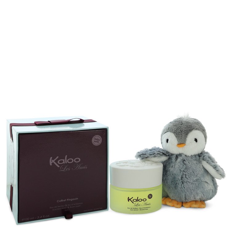Kaloo Les Amis by Kaloo Alcohol Free Eau D'ambiance Spray + Free Penguin Soft Toy 3.4 oz for Men - Fragrance Spice