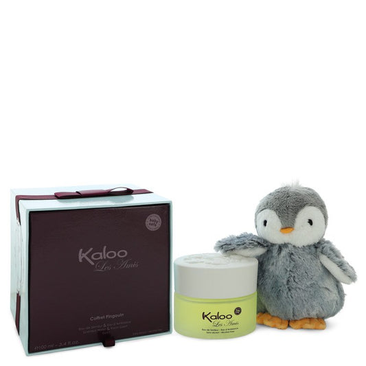 Kaloo Les Amis by Kaloo Alcohol Free Eau D'ambiance Spray + Free Penguin Soft Toy 3.4 oz for Men - Fragrance Spice