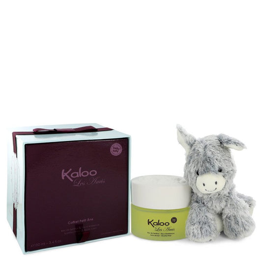 Kaloo Les Amis by Kaloo Eau De Senteur Spray - Room Fragrance Spray (Alcohol Free) + Free Fluffy Donkey 3.4 oz for Men - Fragrance Spice