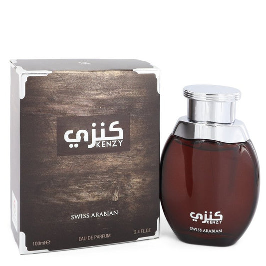 Kenzy by Swiss Arabian Eau De Parfum Spray (Unisex) 3.4 oz for Men - Fragrance Spice