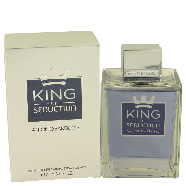 King of Seduction by Antonio Banderas Eau De Toilette Spray 6.7 oz for Men - Fragrance Spice