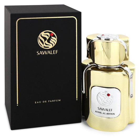Kohl Al Ayoun by Sawalef Eau De Parfum Spray (Unisex) 3.4 oz for Women - Fragrance Spice