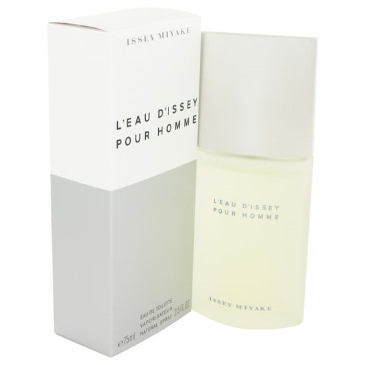L'EAU D'ISSEY (issey Miyake) by Issey Miyake Eau De Toilette Spray 2.5 oz for Men - Fragrance Spice