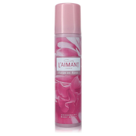 L'aimant Fleur Rose by Coty Deodorant Spray 2.5 oz for Women - Fragrance Spice