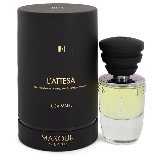 L'attesa by Masque Milano Eau De Parfum Spray (Unisex) 1.18 oz for Women - Fragrance Spice