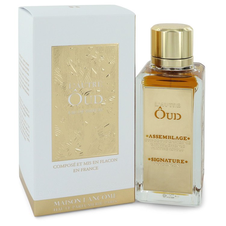 L'autre Oud by Lancome Eau De Parfum Spray (Unisex) 3.4 oz for Women - Fragrance Spice