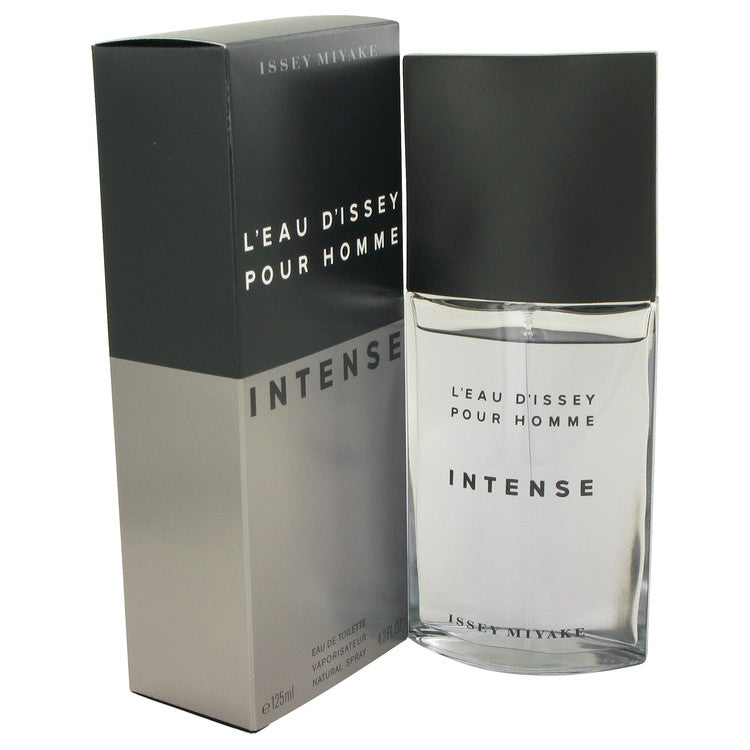 L'eau D'Issey Pour Homme Intense by Issey Miyake Eau De Toilette Spray 4.2 oz for Men - Fragrance Spice