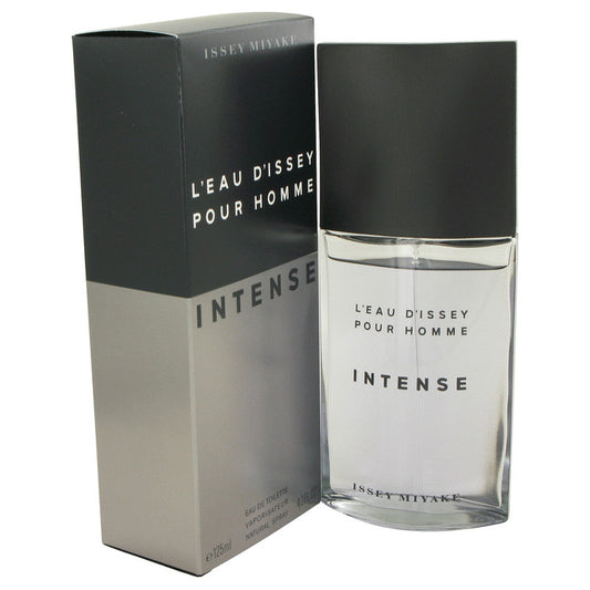 L'eau D'Issey Pour Homme Intense by Issey Miyake Eau De Toilette Spray 4.2 oz for Men - Fragrance Spice