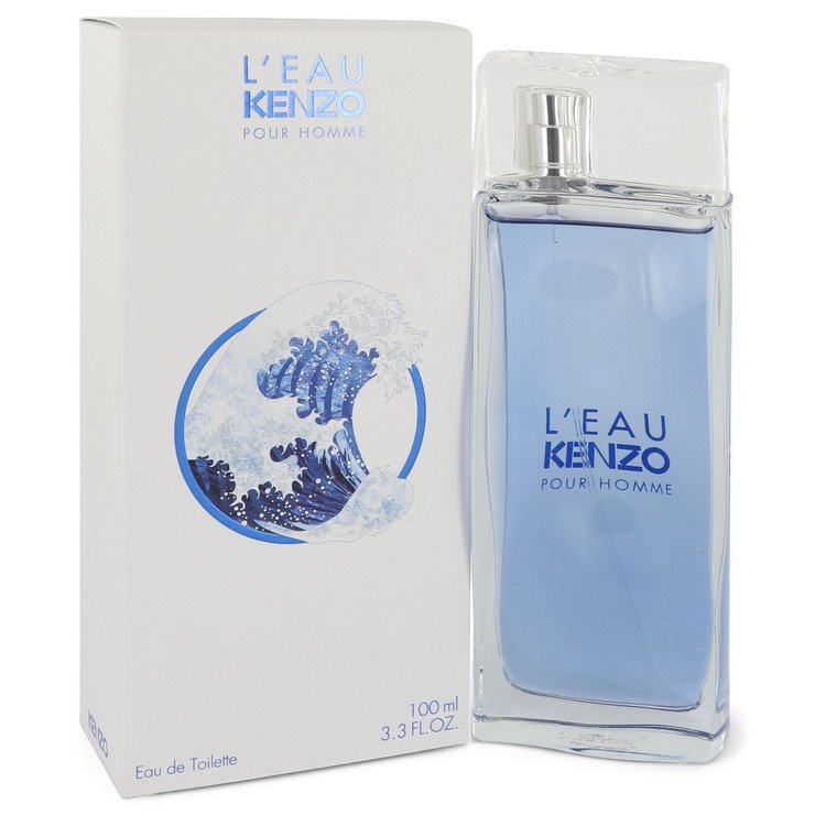 L'eau Kenzo by Kenzo Eau De Toilette Spray 3.3 oz for Men - Fragrance Spice