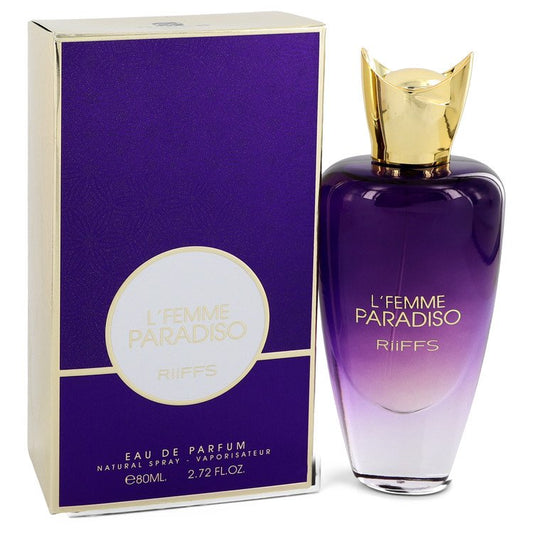 L'femme Paradiso by Riiffs Eau De Parfum Spray 2.7 oz for Women - Fragrance Spice