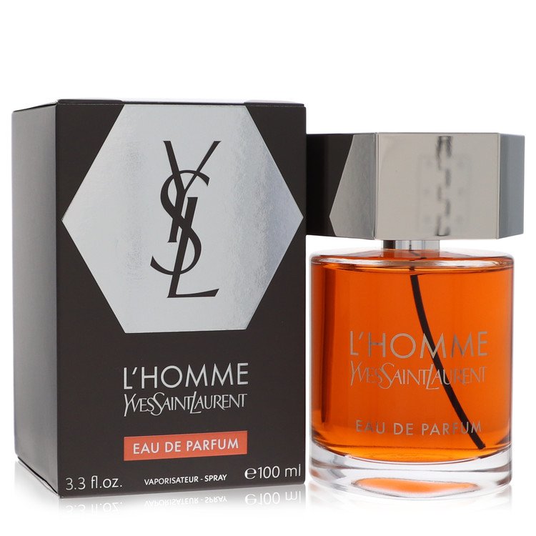 L'homme by Yves Saint Laurent Eau De Parfum Spray 3.3 oz for Men - Fragrance Spice
