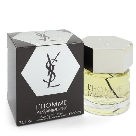 L'homme by Yves Saint Laurent Eau De Toilette Spray 2 oz for Men - Fragrance Spice
