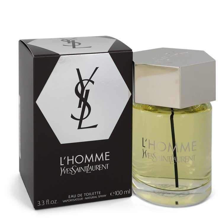L'homme by Yves Saint Laurent Eau De Toilette Spray 3.4 oz for Men - Fragrance Spice