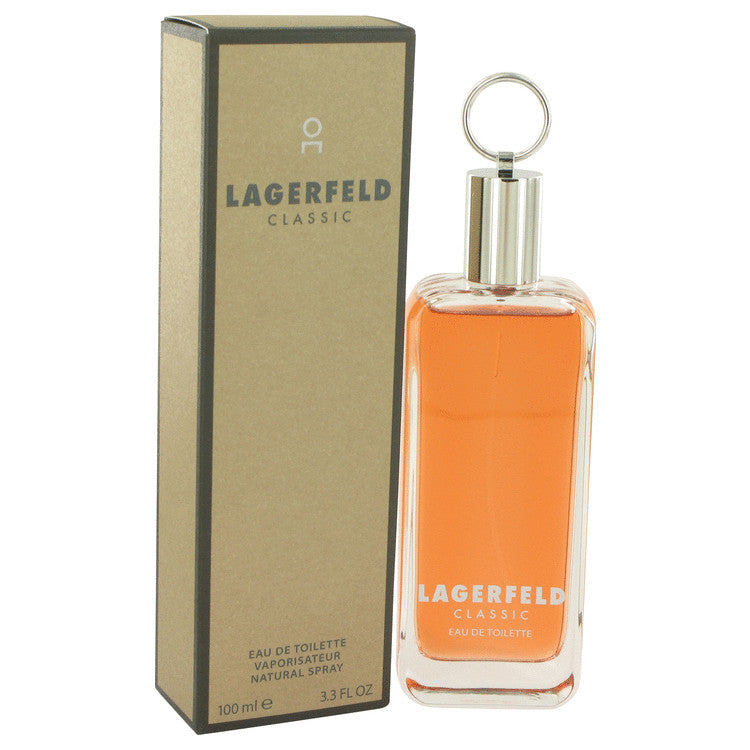 LAGERFELD by Karl Lagerfeld Eau De Toilette Spray 3.3 oz for Men - Fragrance Spice