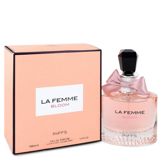 La Femme Bloom by Riiffs Eau De Parfum Spray 3.4 oz for Women - Fragrance Spice