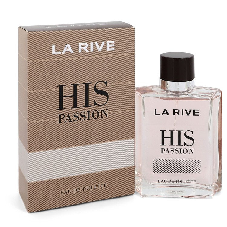 La Rive His Passion by La Rive Eau De Toilette Spray 3.3 oz for Men - Fragrance Spice