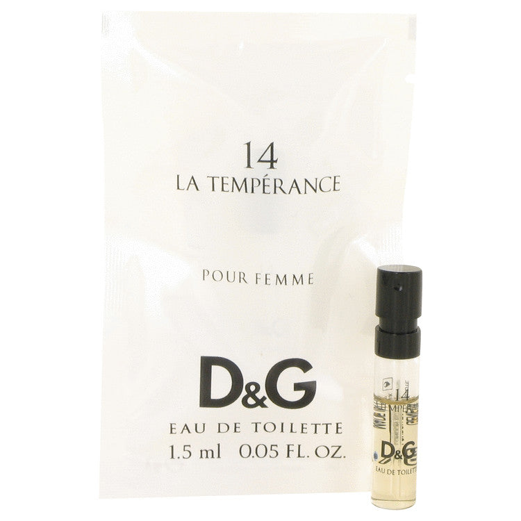 La Temperance 14 by Dolce & Gabbana Vial (Sample) .05 oz for Women - Fragrance Spice