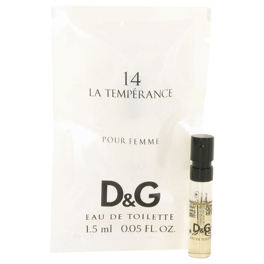 La Temperance 14 by Dolce & Gabbana Vial (Sample) .05 oz for Women - Fragrance Spice