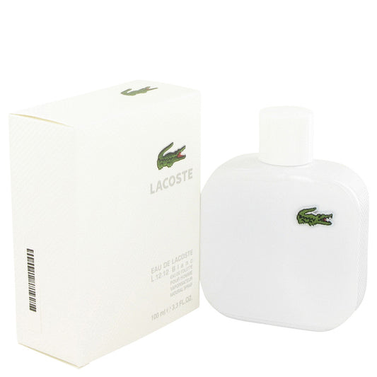 Lacoste Eau De Lacoste L.12.12 Blanc by Lacoste Eau De Toilette Spray 3.3 oz for Men - Fragrance Spice
