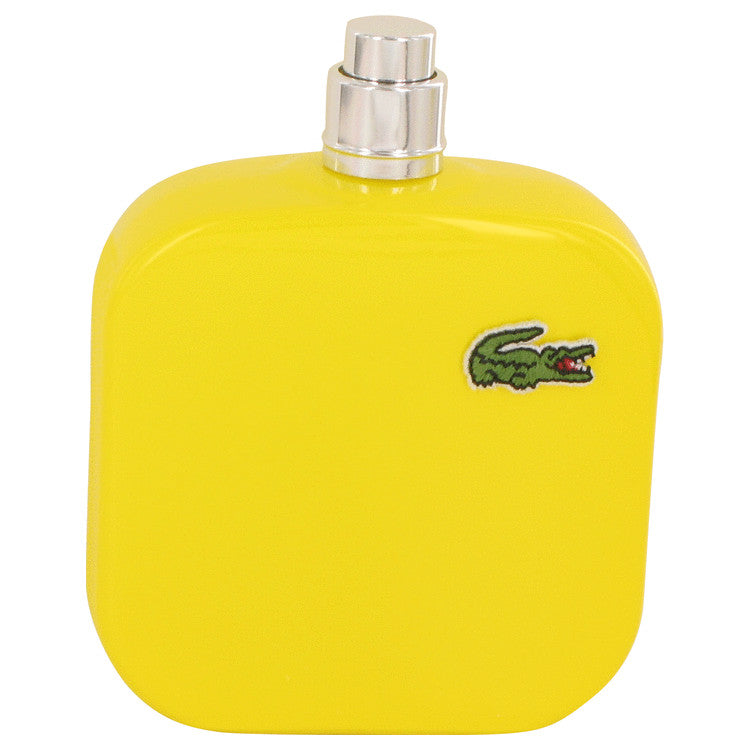 Lacoste Eau De Lacoste L.12.12 Jaune by Lacoste Eau De Toilette Spray (Tester) 3.3 oz for Men - Fragrance Spice