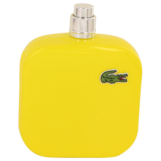 Lacoste Eau De Lacoste L.12.12 Jaune by Lacoste Eau De Toilette Spray (Tester) 3.3 oz for Men - Fragrance Spice