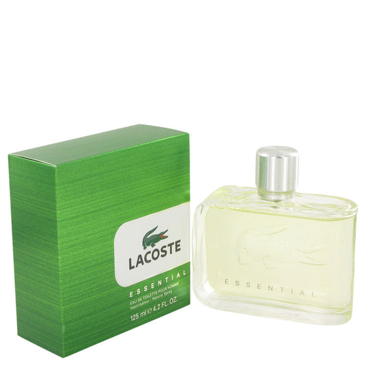 Lacoste Essential by Lacoste Eau De Toilette Spray 4.2 oz for Men - Fragrance Spice