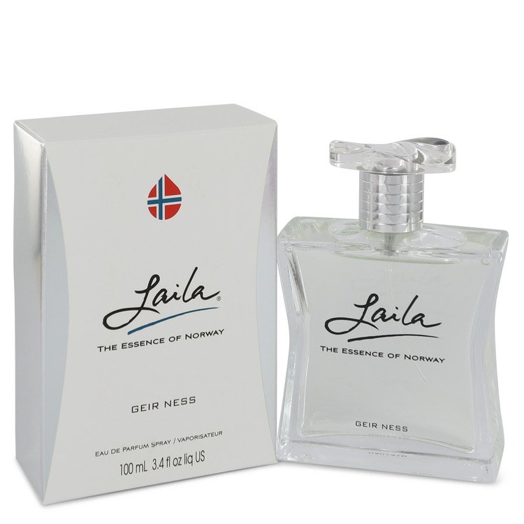 Laila by Geir Ness Eau De Parfum Spray 3.4 oz for Women - Fragrance Spice