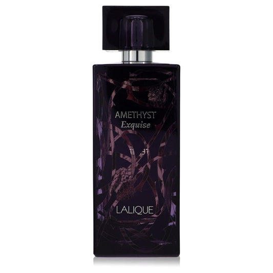 Lalique Amethyst Exquise by Lalique Eau De Parfum Spray (Tester) 3.3 oz for Women - Fragrance Spice