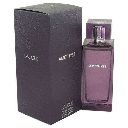 Lalique Amethyst by Lalique Eau De Parfum Spray 3.4 oz for Women - Fragrance Spice