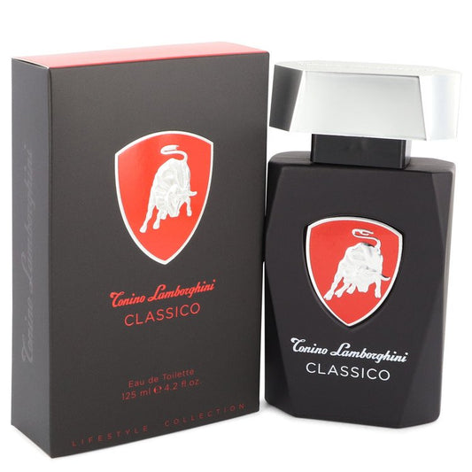 Lamborghini Classico by Tonino Lamborghini Eau De Toilette Spray 4.2 oz for Men - Fragrance Spice