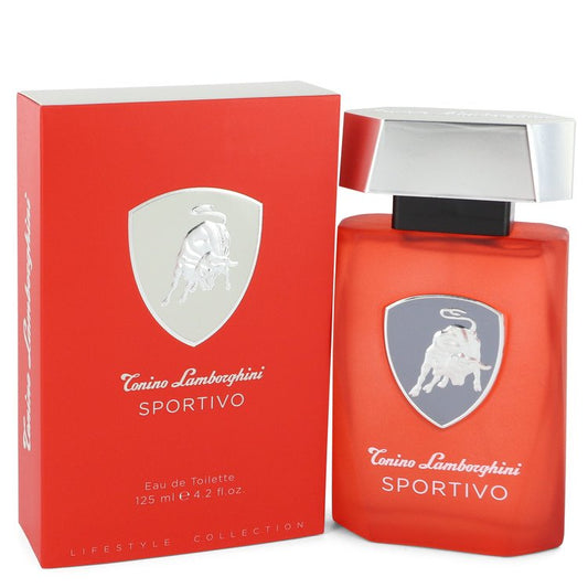 Lamborghini Sportivo by Tonino Lamborghini Eau De Toilette Spray 4.2 oz for Men - Fragrance Spice
